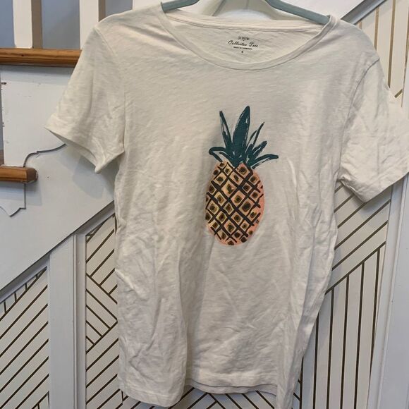 J. Crew Factory Pineapple Collector T-Shirt - Picture 3 of 4